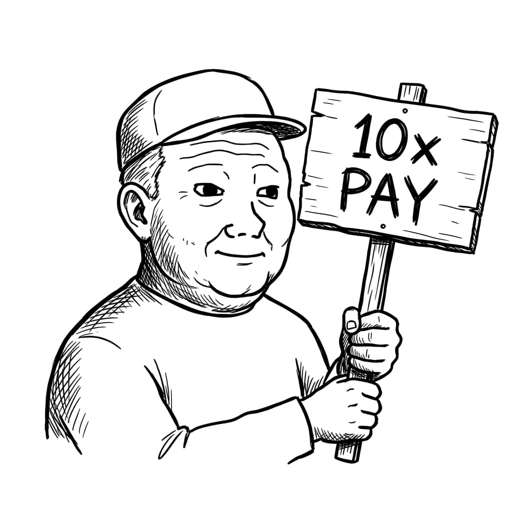 10x the lawmakers pay